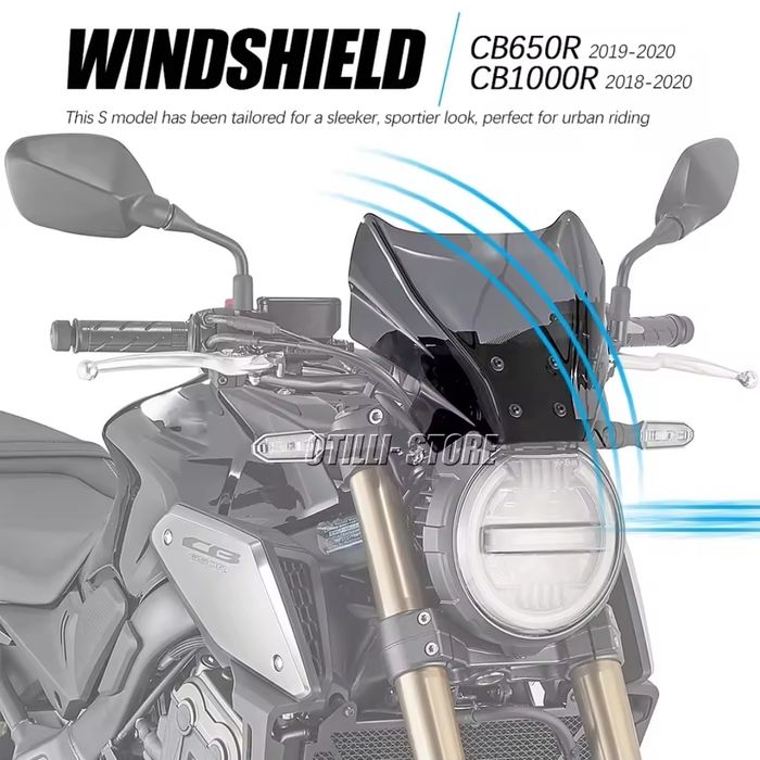 Ветробран / Windshield за Honda CB650R и CB1000R