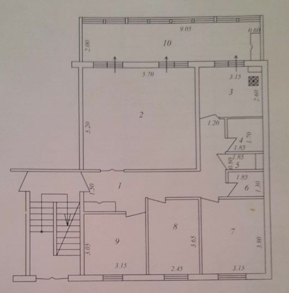 Юнусабад 14 - 5/4/5    110м²