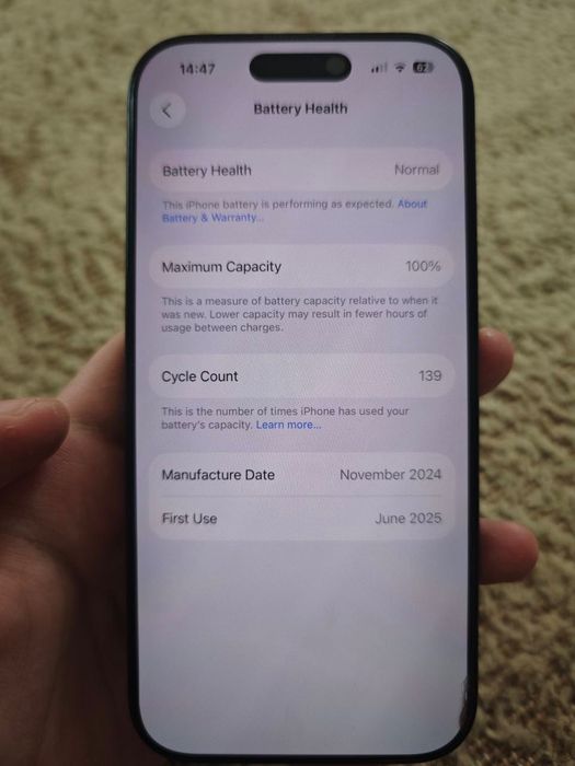 iPhone 16 pro 128 black