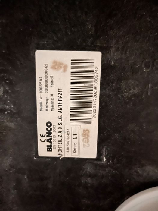 Мивка Blanco ZIA 9 SILGRANIT