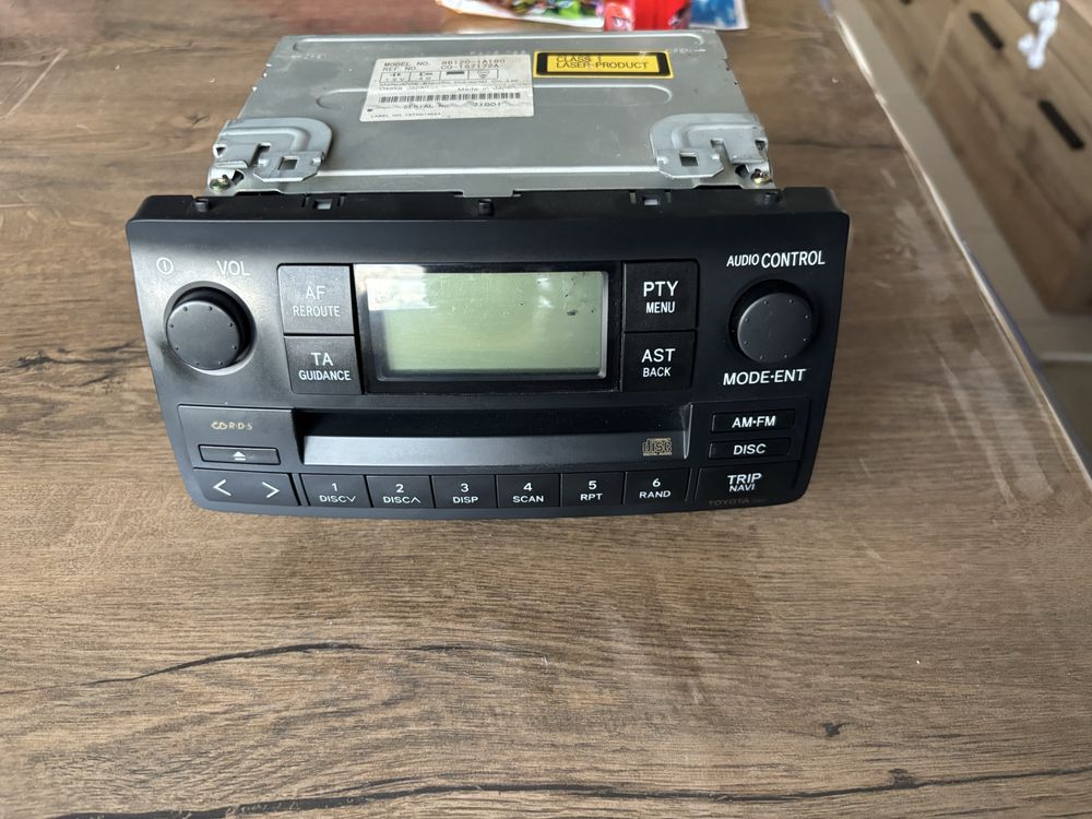 Original radio/CD toyota corolla e12