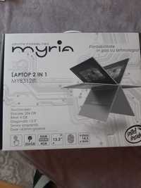 Laptop 2 în 1 Myria MY8312BL