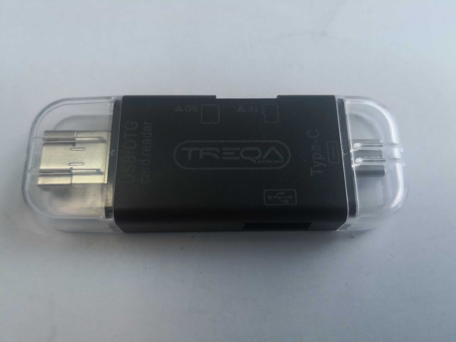 Cititor de card OTG 6-in-1 cu usb 3.0 - tip c - card sd