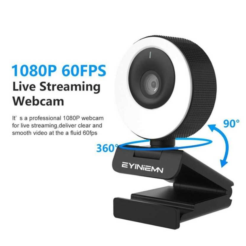 EYINiEMN 2021 AutoFucos 1080P 60Fps Live Streaming Webcam