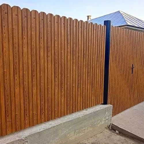 Garduri din sipca metalica, panou tip jaluzele, tabla, plasa si BCA