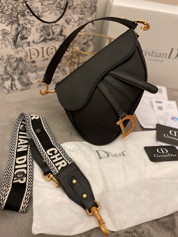 Poșetă/Geantă Christian Dior Saddle Bag