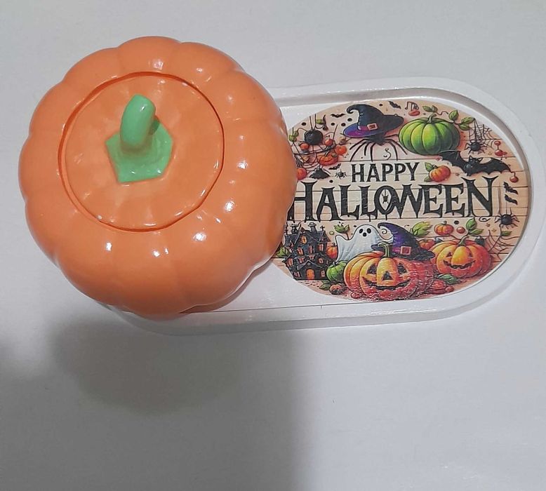 Dovleci cu ceara din soia și tavita pt halloween