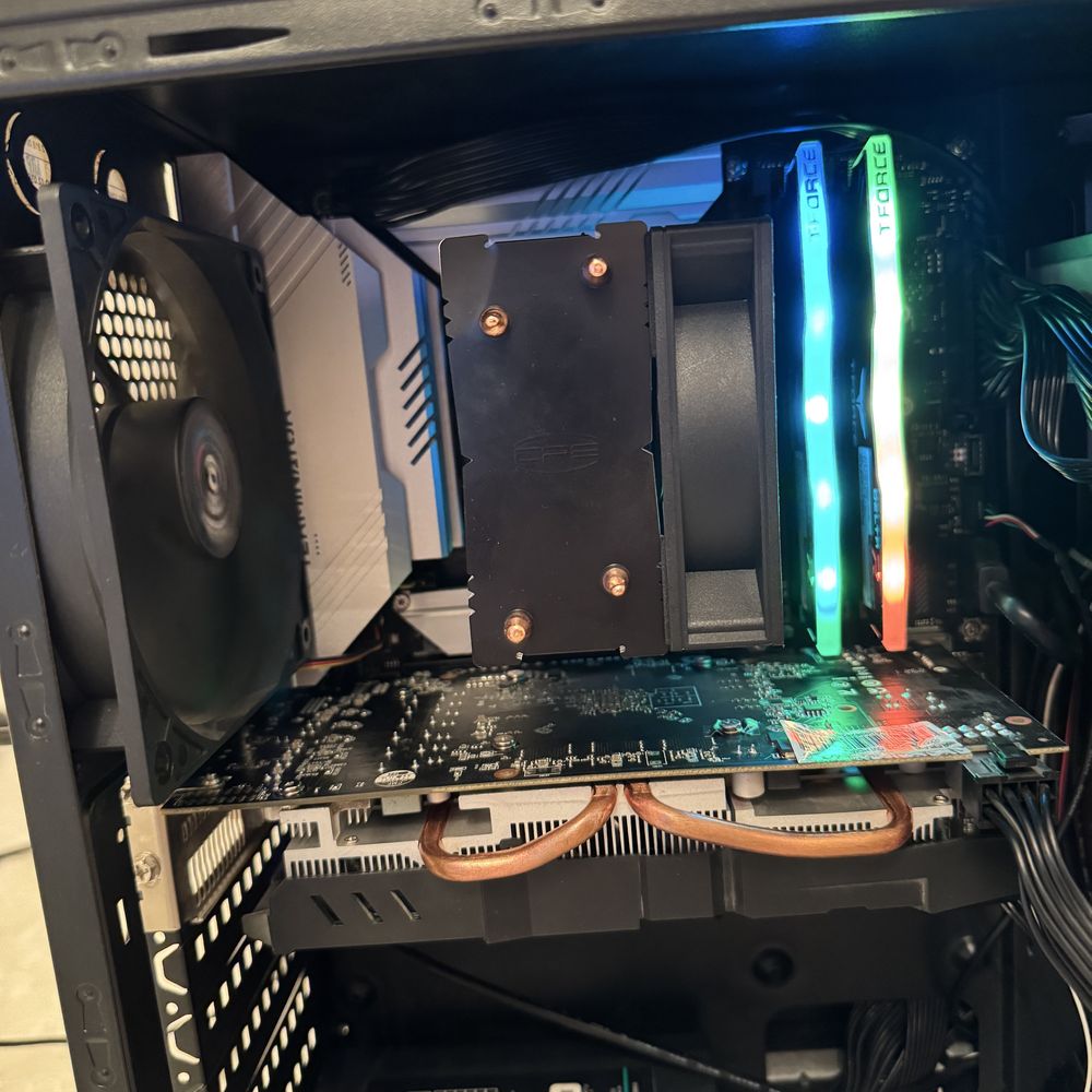 ПК i5-12400F + RX 580 + монитор 165 Гц