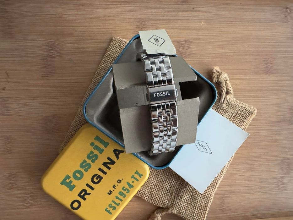 Ceas Fossil de dama Boyfriend nou ME3067 silver automatic
