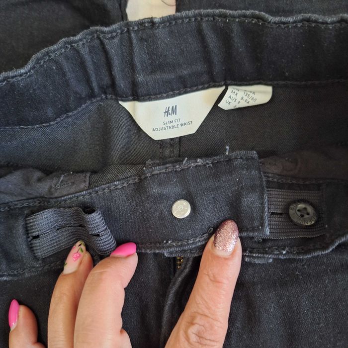 Черни дънкови къси панталонки