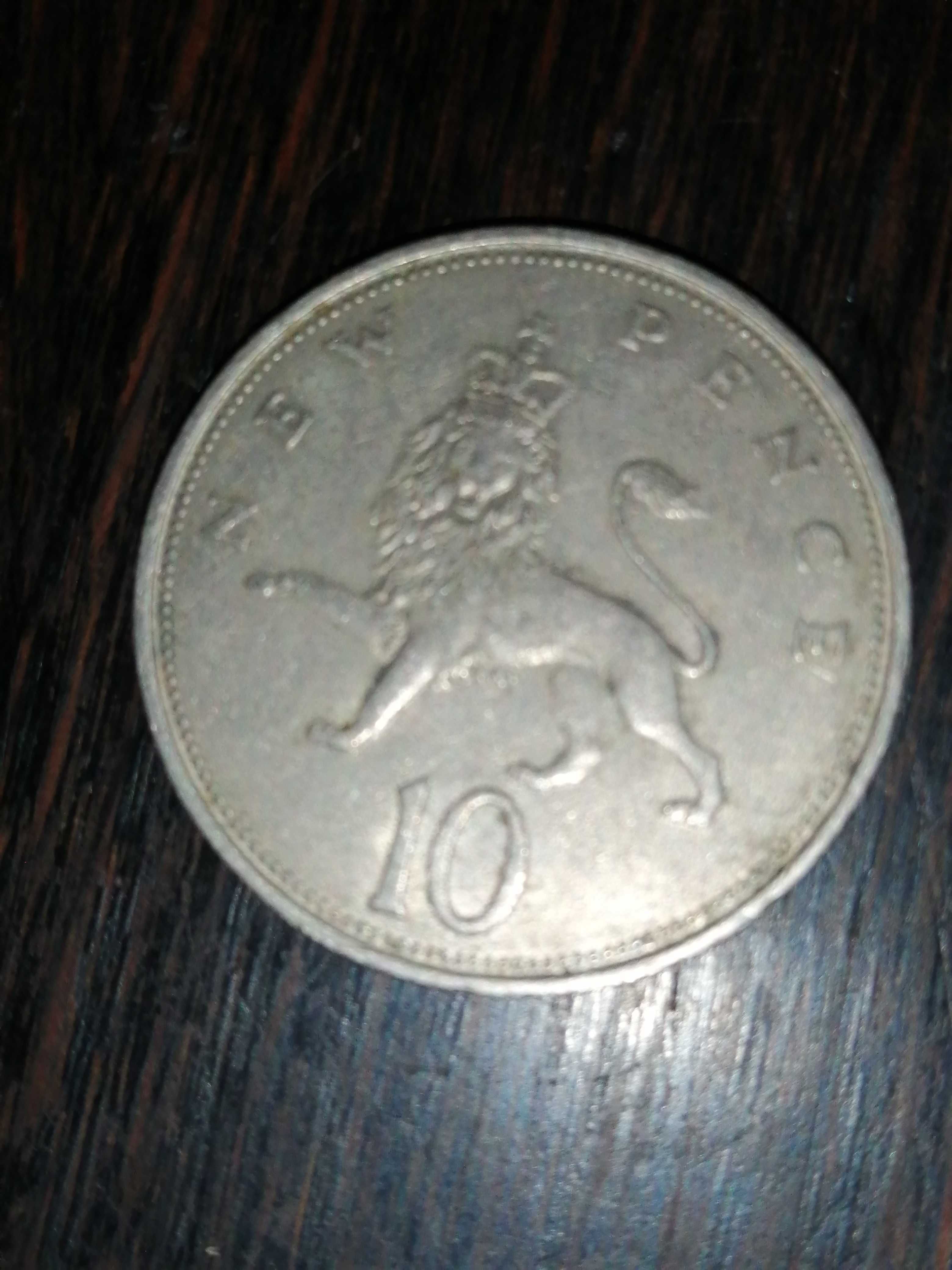 2 , 10 New pence  colectie