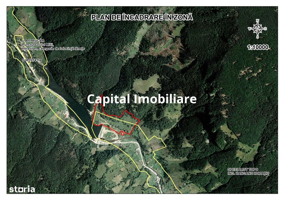 Teren intravilan cu potential turistic