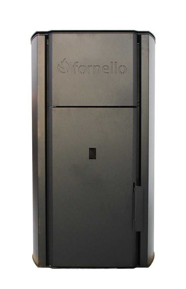 Centrala pe peleti Fornello Royal B BLACK 30 kw, 200 mp