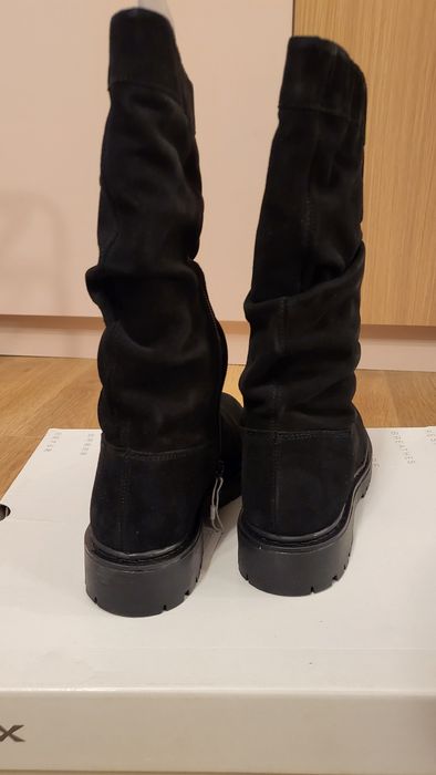 Cizme Geox dama din piele intoarsa