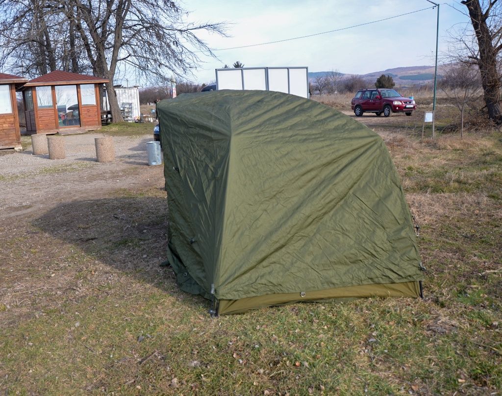 Палатка Sonik AXS Bivvy +Зимно покривало.