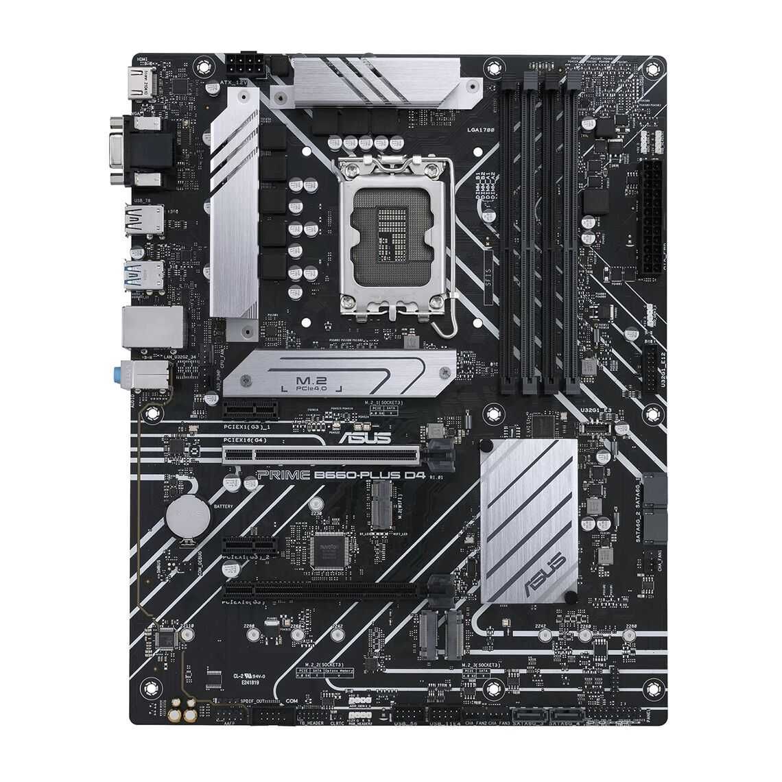 Placa baza ASUS PRIME B660-PLUS D4, Intel 1700, gen12,13,14/Garantie
