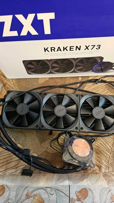 Cooler CPU NZXT Kraken X73 360mm, racire cu lichid, RGB LED