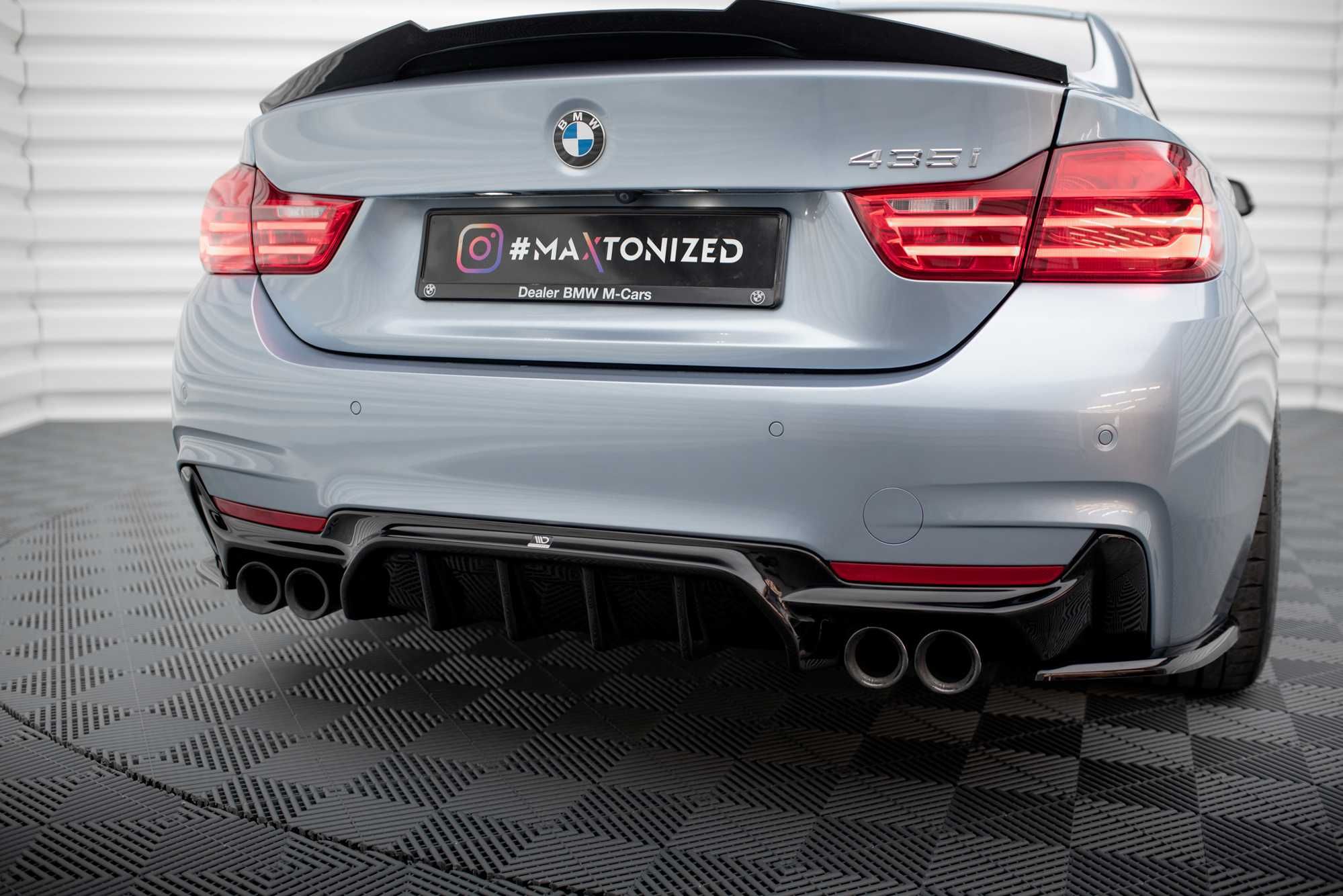 Difuzor bara spate Bmw Seria 4 F32 F36 F33 Coupe M-Pack 2013-2020 v12