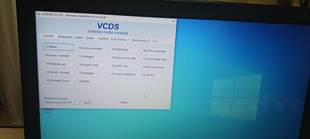 Kit tester auto vcds 2014 și Laptop Dell inspiron 14