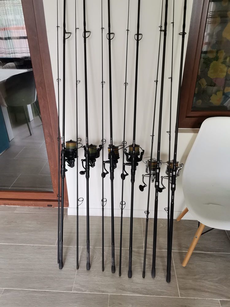 Set 4 lansete Hermes 2 + 4 mulinete Adonis 5000