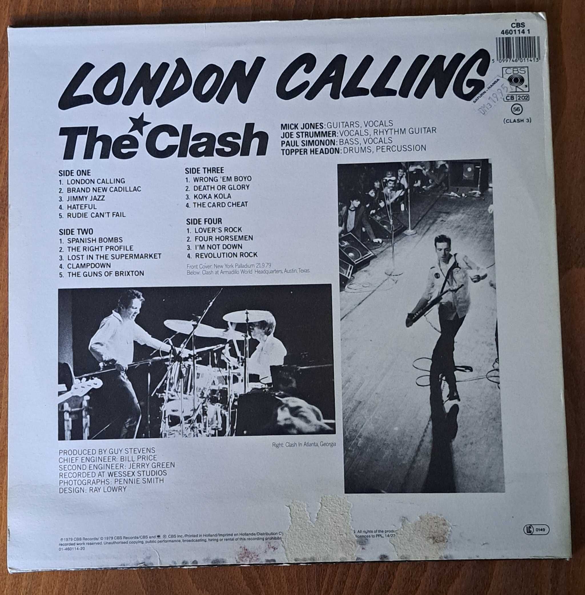 Гпамофонна плоча The Clash