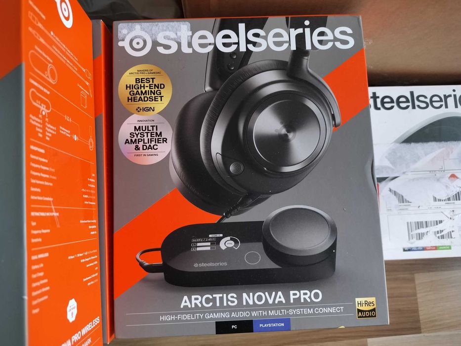 Casti Gaming Wireless SteelSeries Arctis Nova Pro Wireless / Nova 7/7P