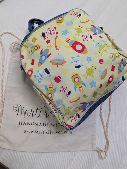 Раничка за ясла/детска градина - космос