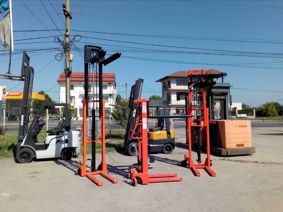 transpalet cu catarg manual transpalet electric pentru rafturi