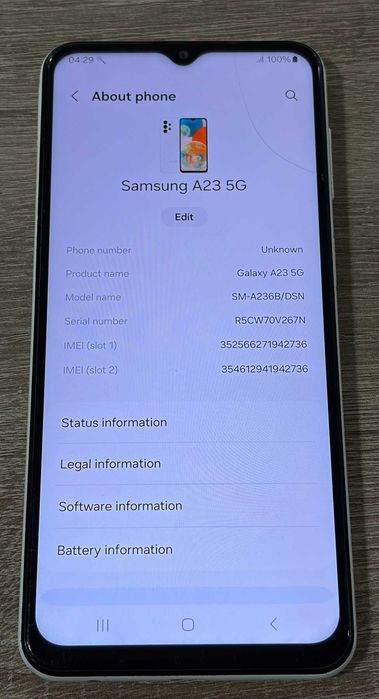 Samsung Galaxy A23 5G 128GB 4GB RAM