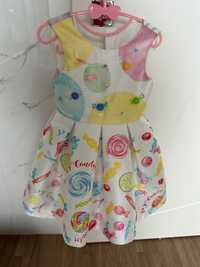 Детска рокля Petite fleur размер 2-3 г.