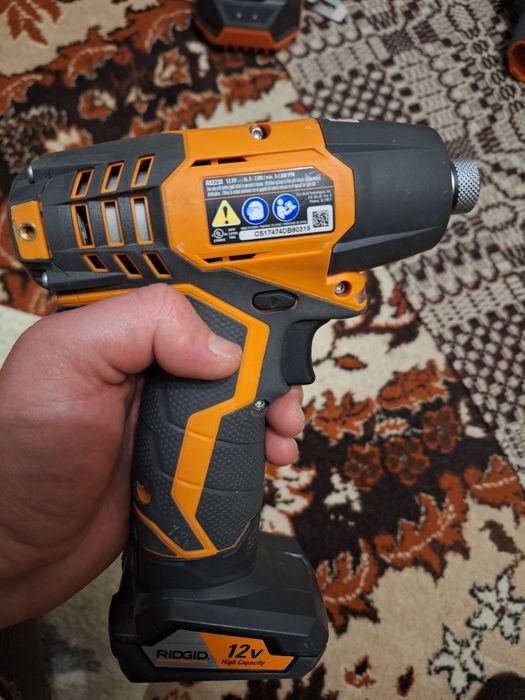 Set filetanta si impact RIDGID 12v