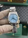 Rolex Day-Date 40 Baguette Platinum