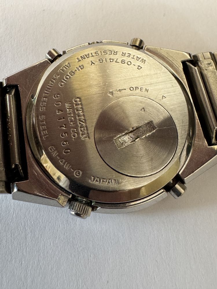Rar! Citizen Crystron LC Japan. Vintage, anii 1970. Colectie
