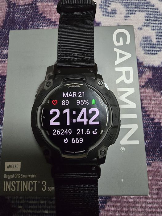 Garmin instict 3 50 mm amoled