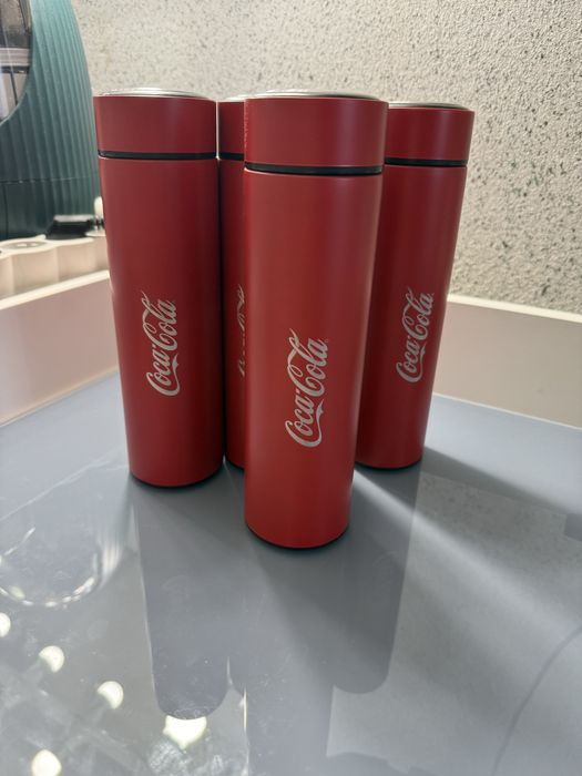 Червен Термос - чисто нови - съвместимост 500 мл