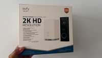 Set sonerie video eufy S220 Doorbel si HomeBase, Wireless, 2K