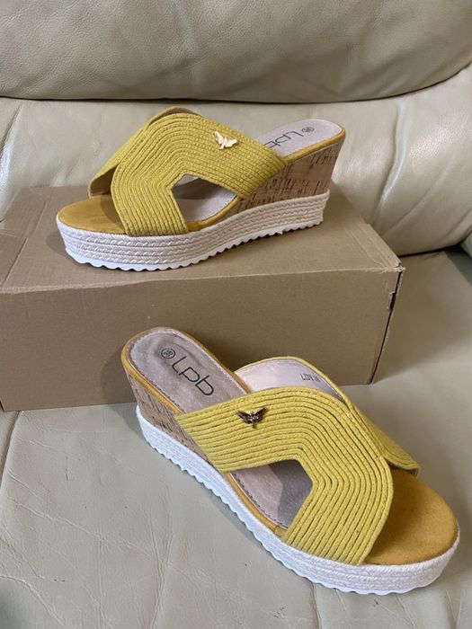 Lpb - дизайнерски дамски чехли на платформа