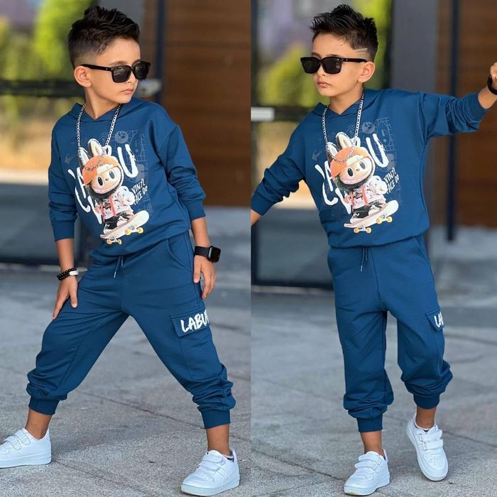 Trening băieți bumbac