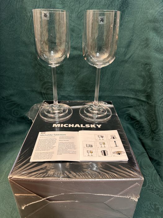 Дизайнерски кристални чаши Michael Michalsky