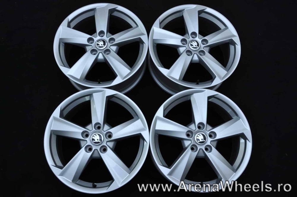 Jante Noi 17 inch Originale Skoda Octavia 2 3 Superb Karoq Yeti R17