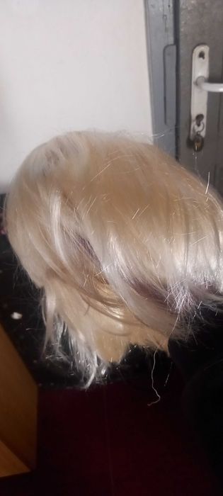 Перука руса коса и черна дълга