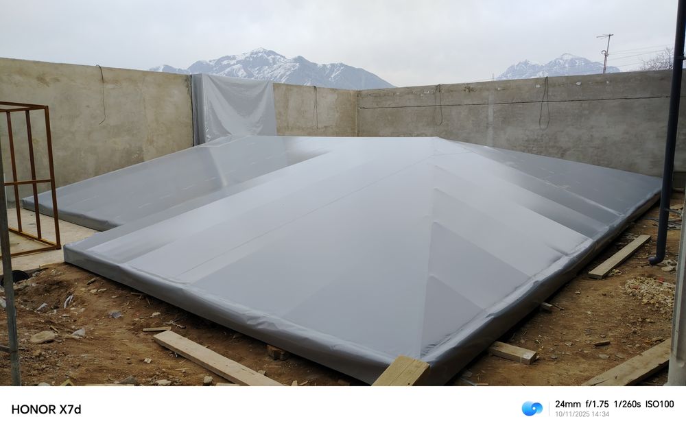 Баннер банер бассейн салафан капсула установка басен