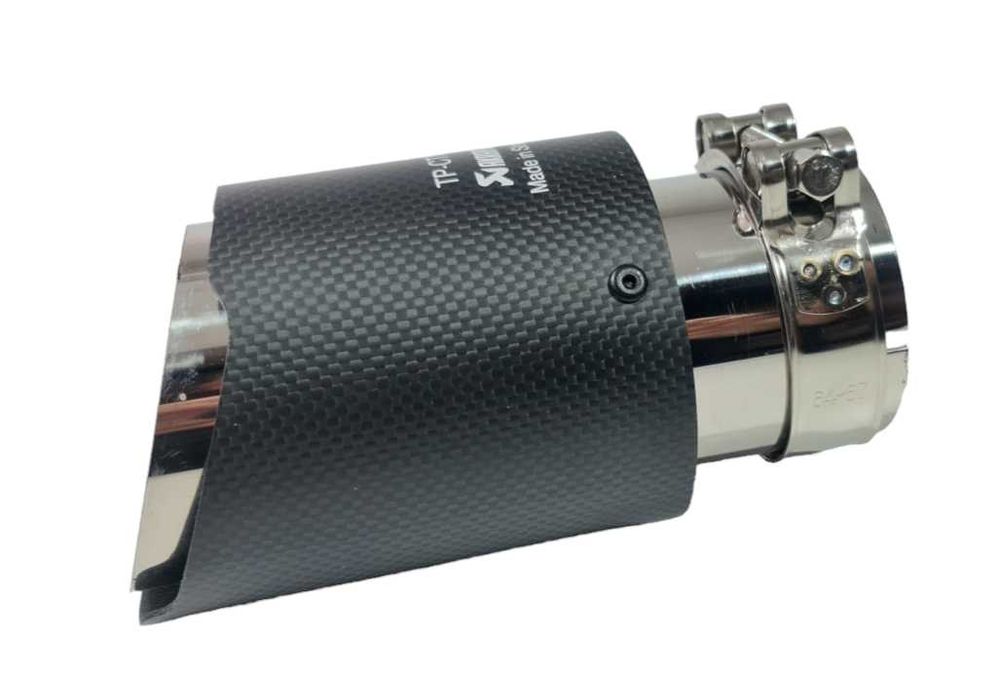 Накрайник За Ауспух Akrapovic Карбон 76мм.,  MADE IN SLOVENIA