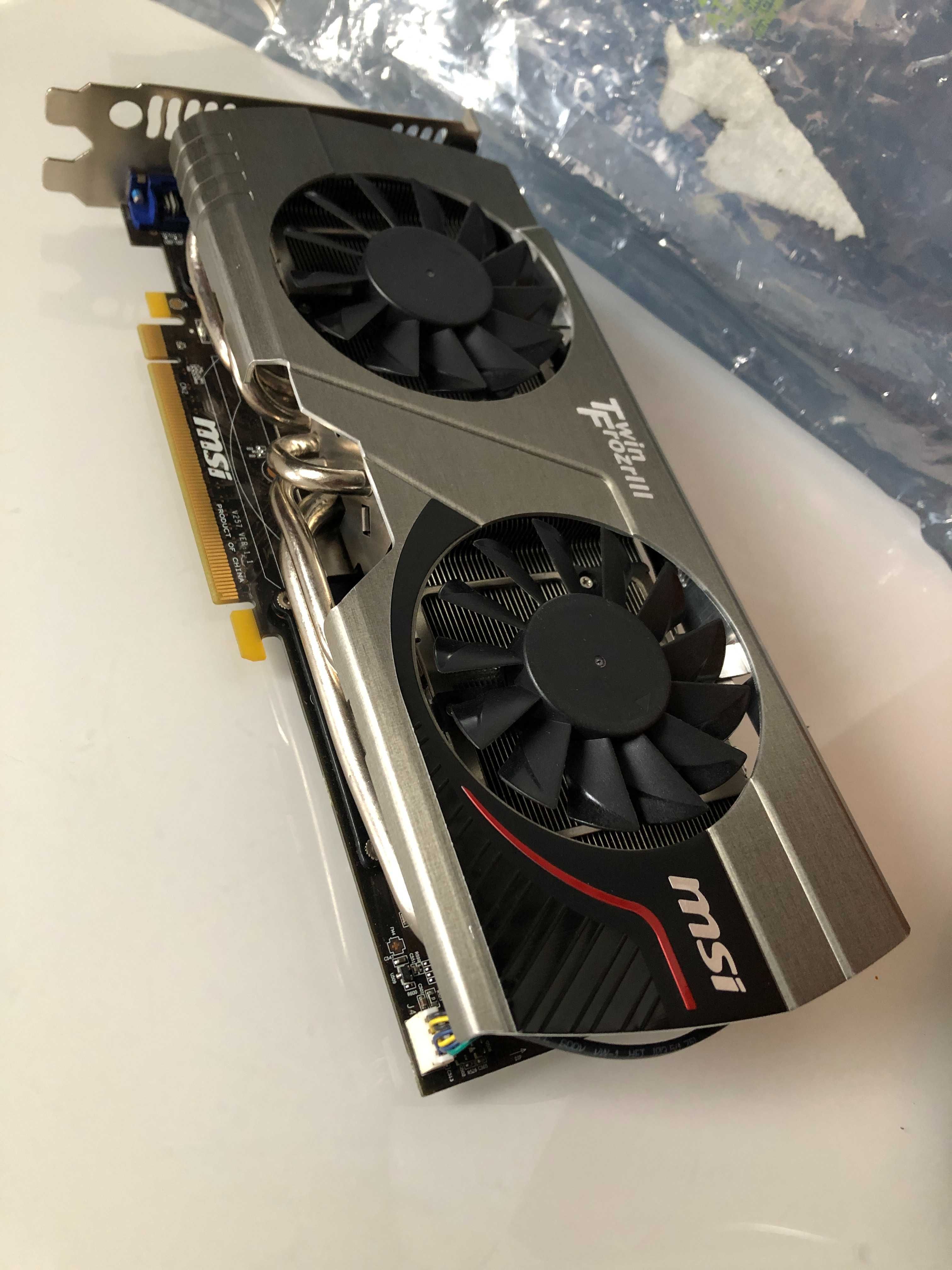Placă video MSI nVidia GeForce GTX 570 1280MB GDDR5 DVI HDMI