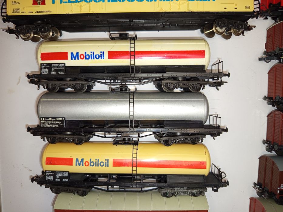 Vagoane marfă HO Rico, Lima , Piko trenulețe diorama