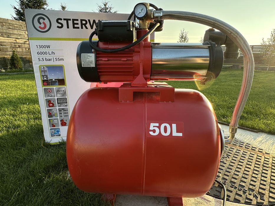 Hidrofor Sterwins, 1300 W, 50 L, 6000 L/h