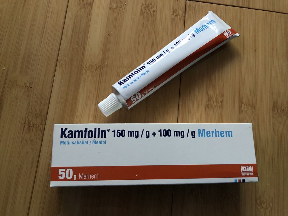 Kamfolin Cremă antireumatica antiinflamatoare