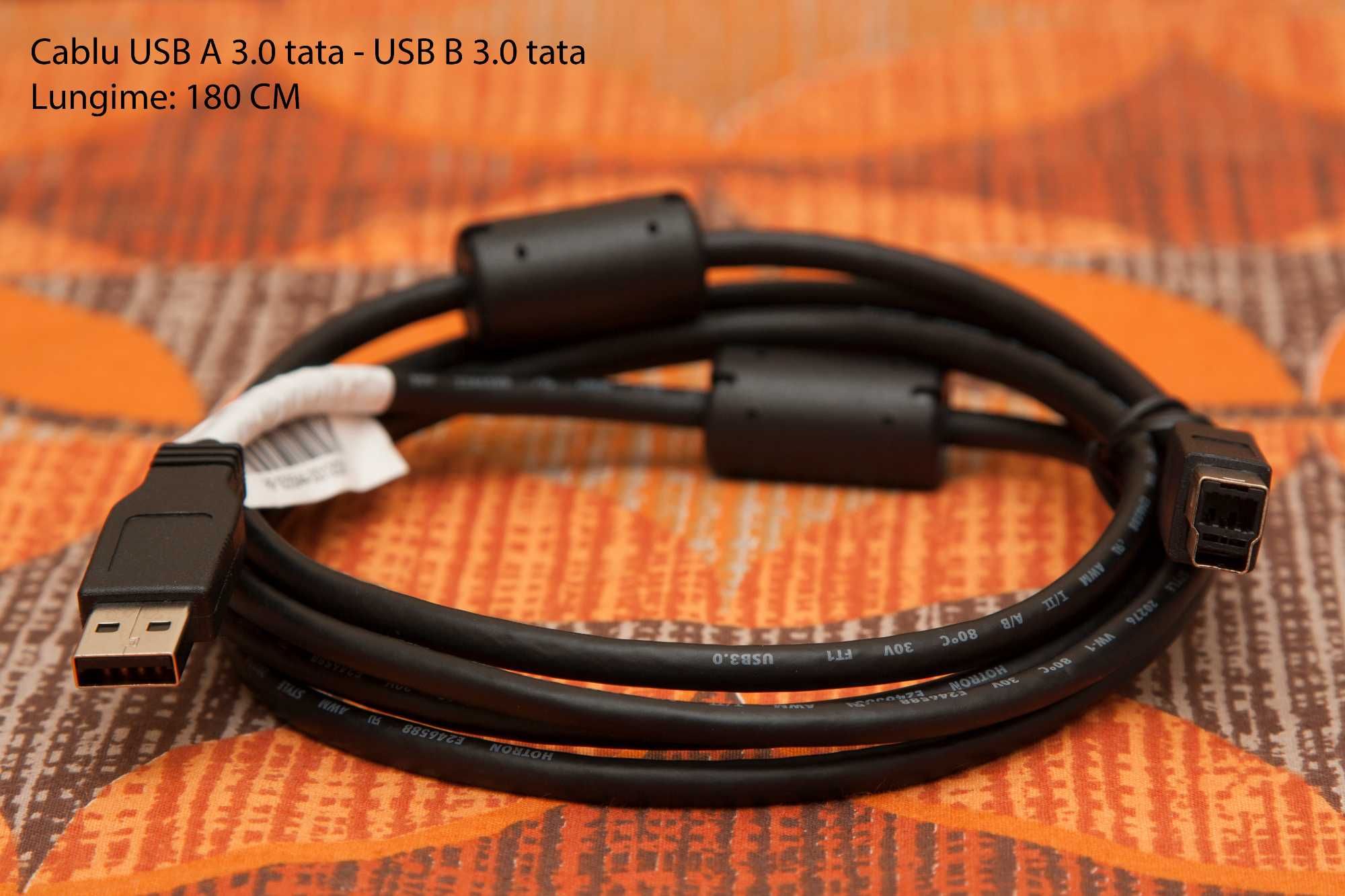 Cablu USB A 3.0 tata - USB B 3.0 tata