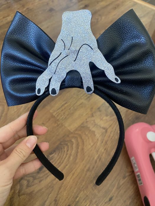 Детска рокля Уензди / Wednesday + подарък диадема за коса