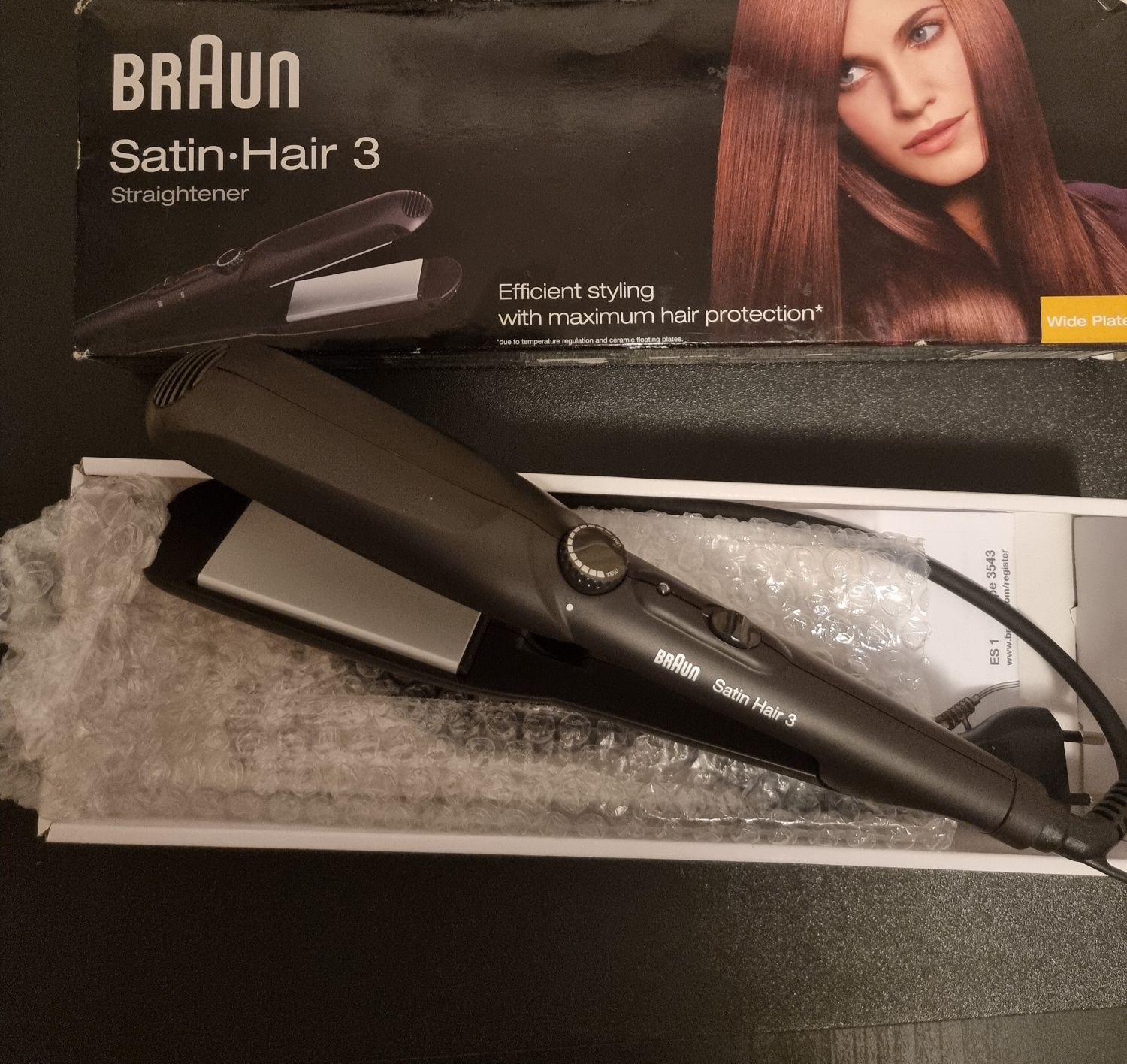 Placa de par Braun Satin Hair 3 noua, in cutie